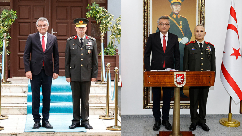 Erhürman'dan yeni komutanlara ziyaret