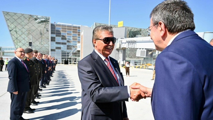 Yılmaz'ın KKTC ziyareti başladı