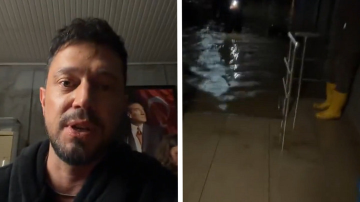 Murat Boz yüzlerce kişi ile İstanbul'da mahsur kaldı