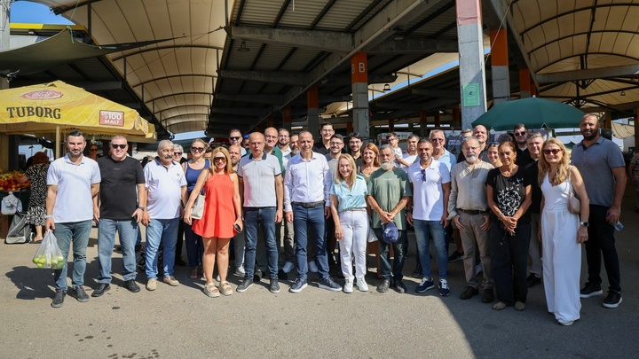 CTP'den Harmancı ile pazar ziyareti