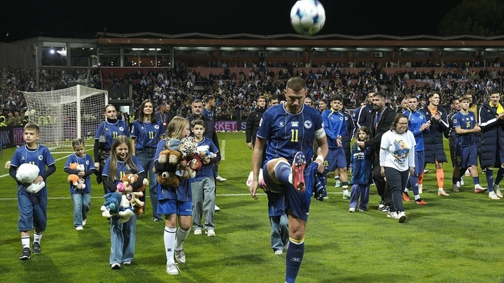 Edin Dzeko, Bosna Hersek Milli Takımı'na veda etti