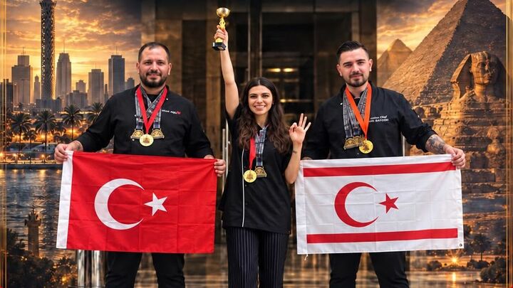 Milli aşçılar Kahire'den birincilik ve 8 altınla döndü