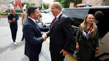 Ersin Tatar Nevşehir'de
