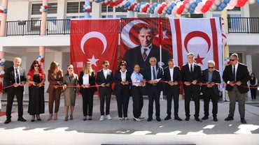 Haspolat Gülen Tüfekçi İlkokulu'na yeni derslikler ve oyun parkı